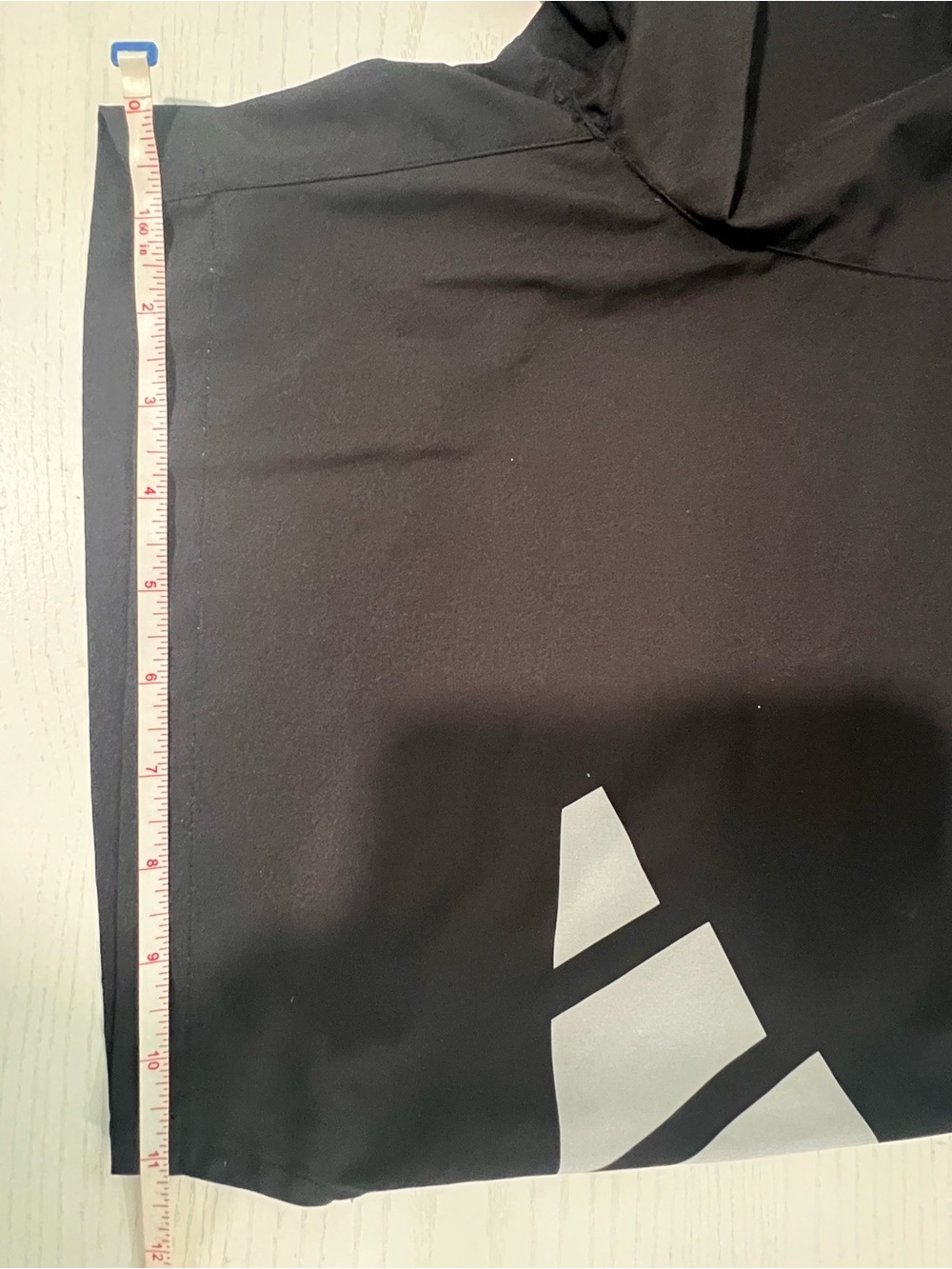 adidas Black Shorts with White Logo Accent - Picture 7 of 9